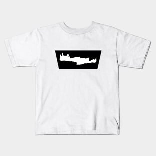 Crete Map Kids T-Shirt